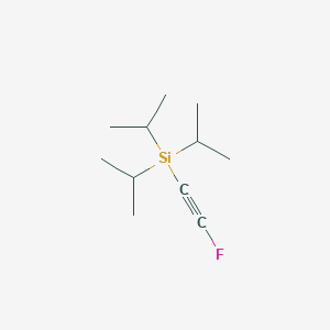 molecular formula C11H21FSi B12528027 Silane, (fluoroethynyl)tris(1-methylethyl)- CAS No. 753504-85-7