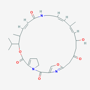 molecular formula C28H35N3O7 B1252807 Pristinamycin IIA 