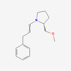 (2R)-2-(Methoxymethyl)-1-(3-phenylprop-1-en-1-yl)pyrrolidine