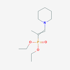 Diethyl [1-(piperidin-1-yl)prop-1-en-2-yl]phosphonate