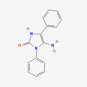 5-Amino-1,4-diphenyl-1,3-dihydro-2H-imidazol-2-one