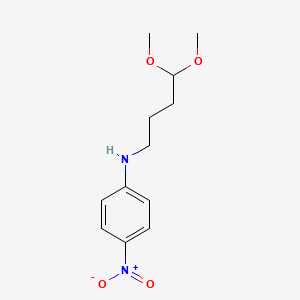 N-(4,4-Dimethoxybutyl)-4-nitroaniline