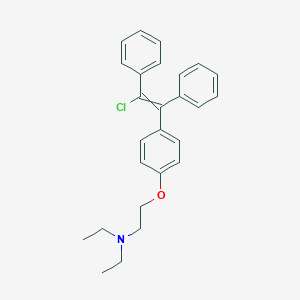 molecular formula C₂₆H₂₉Cl₂NO B125282 Clomifene CAS No. 911-45-5