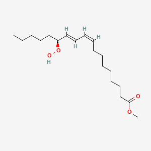 molecular formula C19H34O4 B1252829 13(S)-HPODE methyl ester 