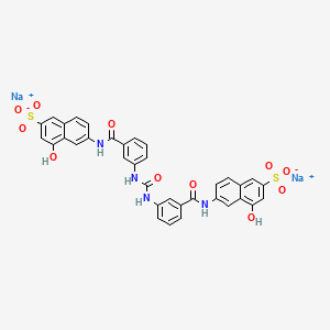 molecular formula C35H24N4Na2O11S2 B1252840 Unii-0laa938nkw CAS No. 69902-95-0