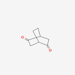 molecular formula C8H10O2 B1252851 Bicyclo[2.2.2]octane-2,5-dione CAS No. 57346-05-1
