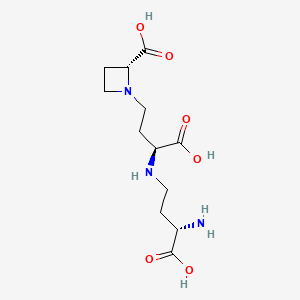 molecular formula C12H21N3O6 B1252853 (R,S,S)-nicotianamine 