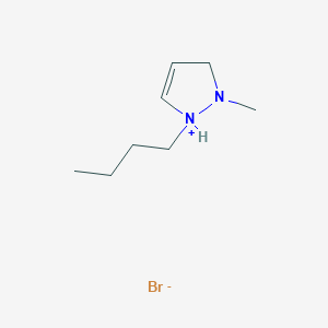 1-Butyl-2-methyl-2,3-dihydro-1H-pyrazol-1-ium bromide