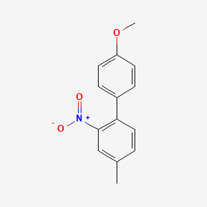 4'-Methoxy-4-methyl-2-nitro-1,1'-biphenyl