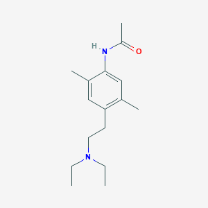 N-{4-[2-(Diethylamino)ethyl]-2,5-dimethylphenyl}acetamide