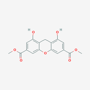 dimethyl 1,8-dihydroxy-9H-xanthene-3,6-dicarboxylate