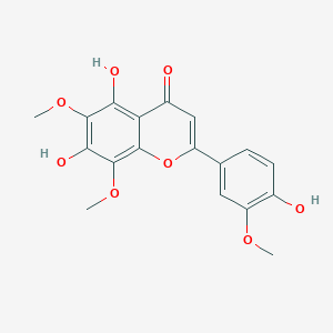 molecular formula C18H16O8 B1252863 Sudachitin CAS No. 4281-28-1