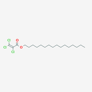 Hexadecyl 2,3,3-trichloroprop-2-enoate