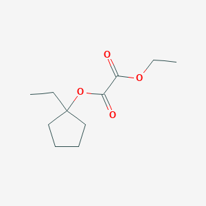 Ethyl 1-ethylcyclopentyl oxalate