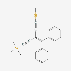 1,5-Bis(trimethylsilyl)-3-benzhydrylidene-1,4-pentadiyne