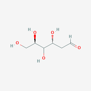 molecular formula C6H12O5 B1252868 (3R,5R)-3,4,5,6-tetrahydroxyhexanal 