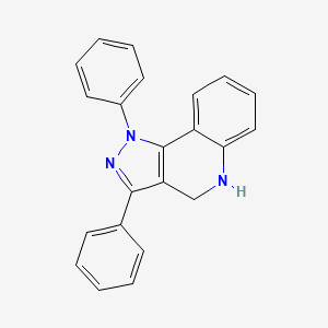 1,3-Diphenyl-2,4-dihydro-1H-pyrazolo[4,3-c]quinoline