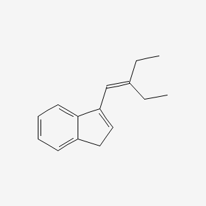 3-(2-Ethylbut-1-en-1-yl)-1H-indene