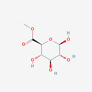 molecular formula C7H12O7 B1252877 beta-D-Glucopyranuronic acid methyl ester 