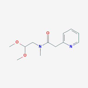 N-(2,2-Dimethoxy-ethyl)-N-methyl-2-pyridin-2-YL-acetamide