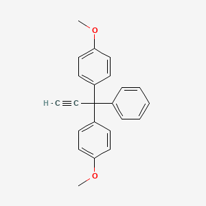 1,1'-(3-Phenylprop-1-yne-3,3-diyl)bis(4-methoxybenzene)