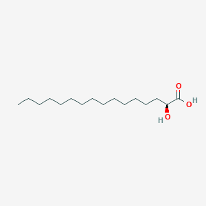 molecular formula C16H32O3 B1252884 2S-羟基十六烷酸 
