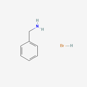 molecular formula C7H10BrN B1252886 苯甲胺氢溴酸盐 CAS No. 37488-40-7
