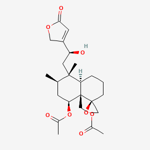 molecular formula C24H34O8 B1252895 Ajugalide C 