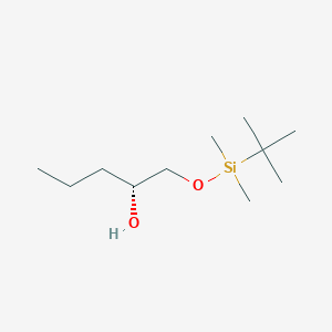 (2R)-1-{[tert-Butyl(dimethyl)silyl]oxy}pentan-2-ol