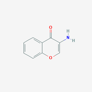 molecular formula C9H7NO2 B1252898 3-Amino-4H-chromen-4-one CAS No. 59507-94-7