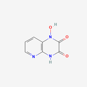 1-Hydroxy-1,4-dihydropyrido[2,3-b]pyrazine-2,3-dione