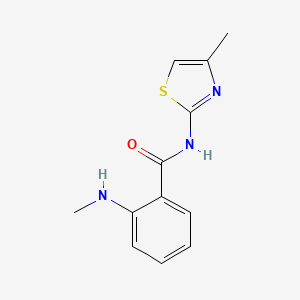 Benzamide,2-(methylamino)-N-(4-methyl-2-thiazolyl)-