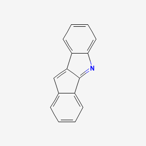 molecular formula C15H9N B1252910 Indeno[1,2-b]indole CAS No. 248-59-9