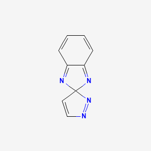 Spiro[benzimidazole-2,3'-pyrazole]