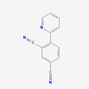 4-(Pyridin-2-yl)benzene-1,3-dicarbonitrile