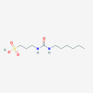 1-Propanesulfonic acid, 3-[[(hexylamino)carbonyl]amino]-