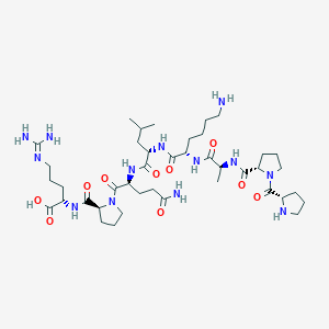 H-Pro-Pro-Ala-Lys-Leu-Gln-Pro-Arg-OH