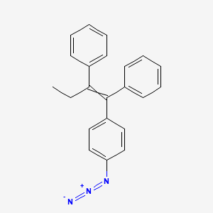 1,1'-[1-(4-Azidophenyl)but-1-ene-1,2-diyl]dibenzene