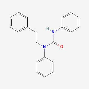 N,N'-Diphenyl-N-(2-phenylethyl)urea