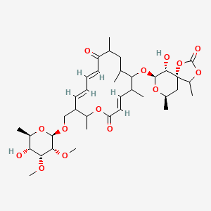 molecular formula C37H56O14 B1252937 Swalpamycin 