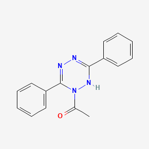 1-(3,6-Diphenyl-1,2,4,5-tetrazin-1(2H)-yl)ethan-1-one