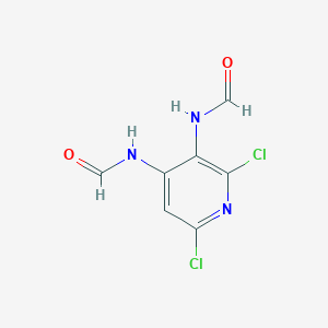 Formamide, N,N'-(2,6-dichloro-3,4-pyridinediyl)bis-