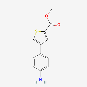 Methyl 4-(4-aminophenyl)thiophene-2-carboxylate