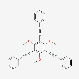 1,3,5-Trimethoxy-2,4,6-tris(phenylethynyl)benzene