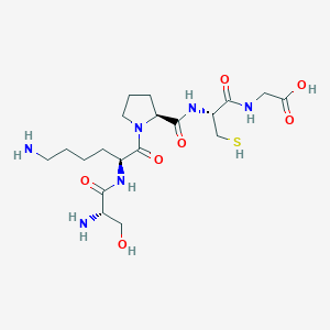 L-Seryl-L-lysyl-L-prolyl-L-cysteinylglycine