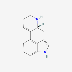 molecular formula C14H14N2 B1252948 (6aR)-4,6,6a,7,8,9-hexahydroindolo[4,3-fg]quinoline 