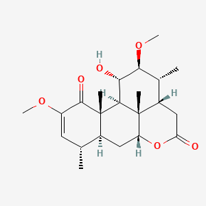molecular formula C22H32O6 B1252949 Nigakilactone B 