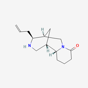 molecular formula C14H22N2O B1252969 Angustifoline 