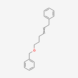 [6-(Benzyloxy)hex-2-en-1-yl]benzene