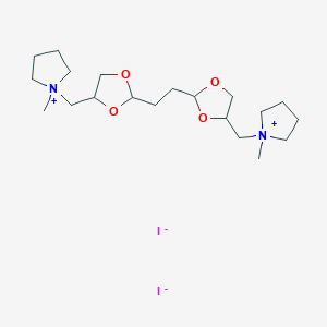 molecular formula C20H38I2N2O4 B1252973 Dioxonium CAS No. 37069-07-1